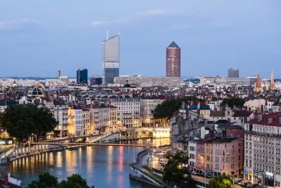 photo de la ville de Lyon en France